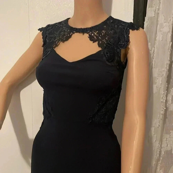 Lipsy navy sequin bodycon dress 12.flute hen lace evening - Picture 3 of 16